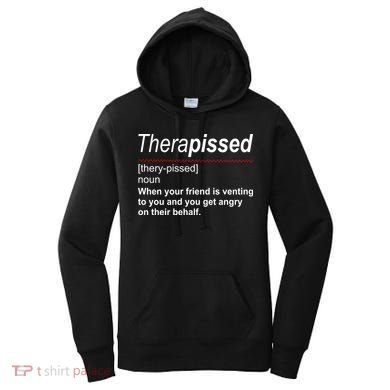 Therapissed Funny Definition Women's Hoodie