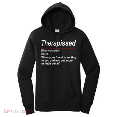 Therapissed Funny Definition Women's Hoodie