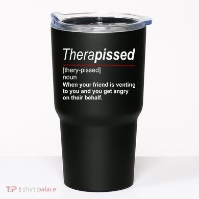 Therapissed Funny Definition Tumbler