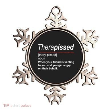 Therapissed Funny Definition Ornament