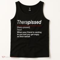 Therapissed Funny Definition Tank Top thumb 2