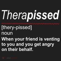 Therapissed Funny Definition Golf Towel thumb 3