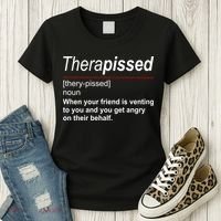 Therapissed Funny Definition Women's T-Shirt thumb 3