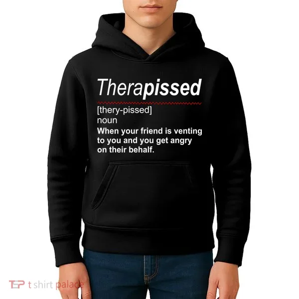 Therapissed Funny Definition Kids Hoodie