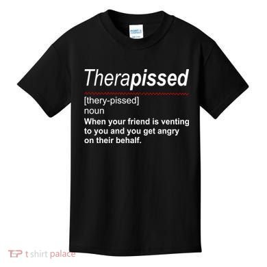 Therapissed Funny Definition Kids T-Shirt
