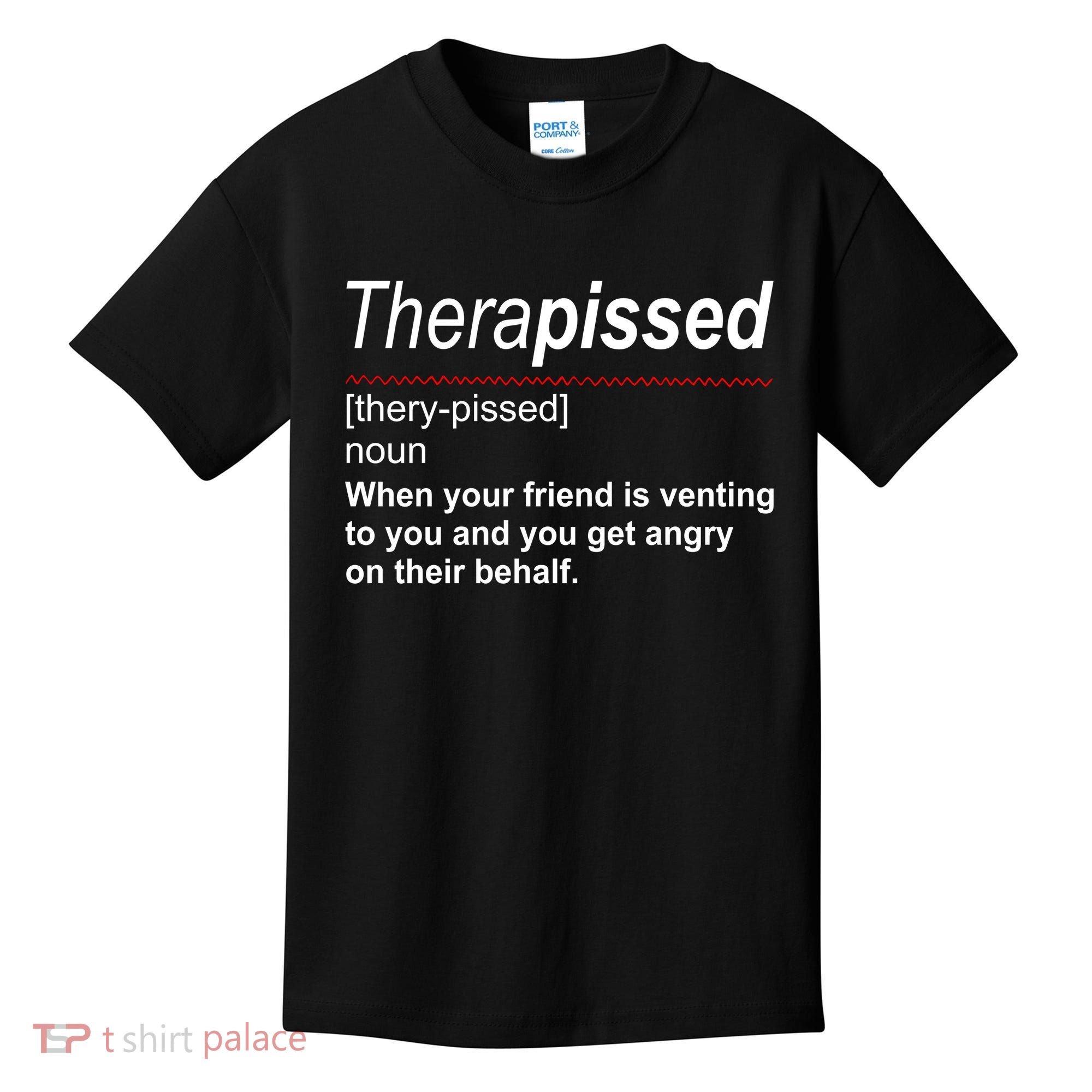 Therapissed Funny Definition Kids T-Shirt