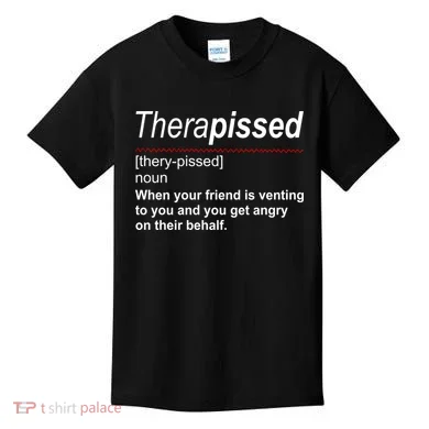 Therapissed Funny Definition Kids T-Shirt