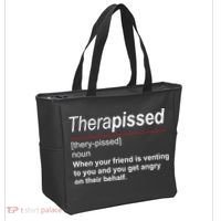 Therapissed Funny Definition Tote Bag thumb 2