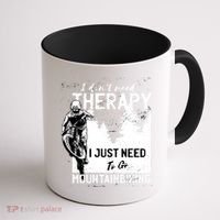 Therapy Mountain Biking Coffee Mug thumb 1