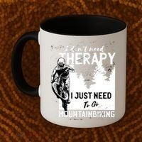 Therapy Mountain Biking Coffee Mug thumb 2