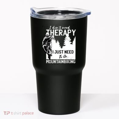 Therapy Mountain Biking Tumbler