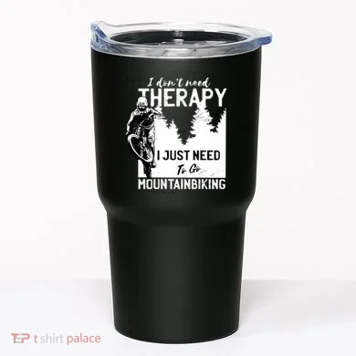Therapy Mountain Biking Tumbler