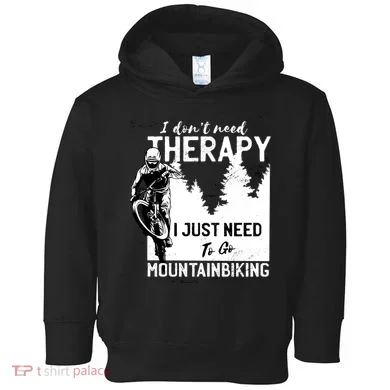 Therapy Mountain Biking Toddler Hoodie