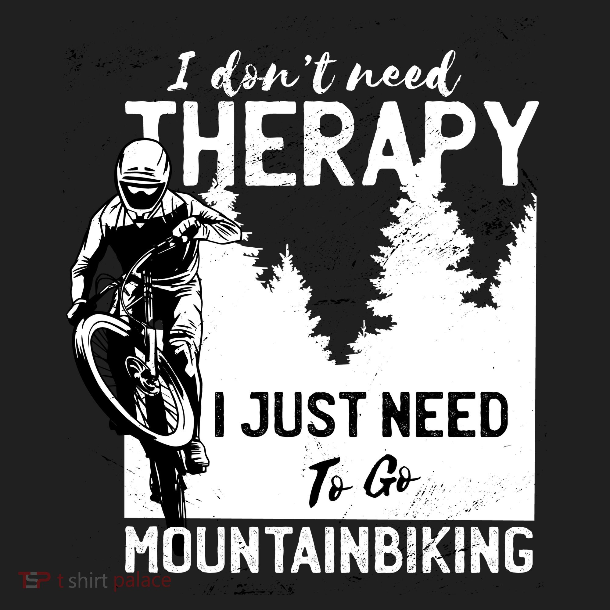 Therapy Mountain Biking Golf Towel