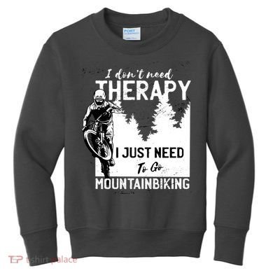 Therapy Mountain Biking Kids Sweatshirt