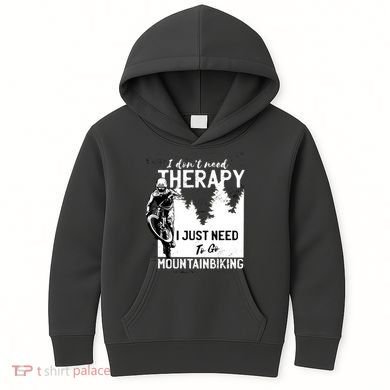 Therapy Mountain Biking Kids Hoodie