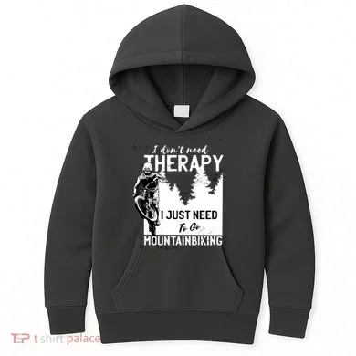 Therapy Mountain Biking Kids Hoodie