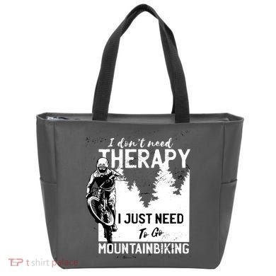 Therapy Mountain Biking Tote Bag