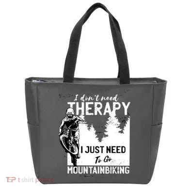 Therapy Mountain Biking Tote Bag