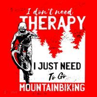 Therapy Mountain Biking Santa Hat thumb 1