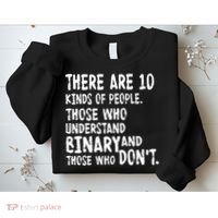 There Are 10 Kind of People Binary Sweatshirt thumb 2
