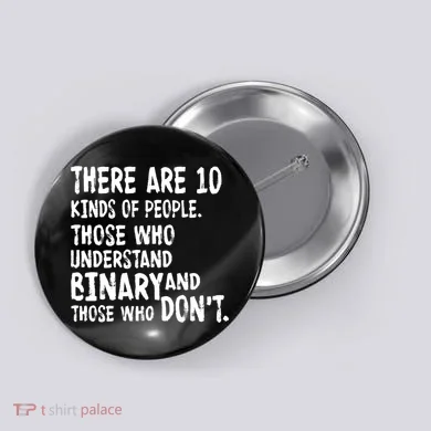 There Are 10 Kind of People Binary Button