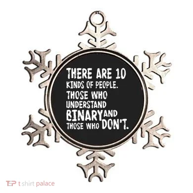 There Are 10 Kind of People Binary Ornament