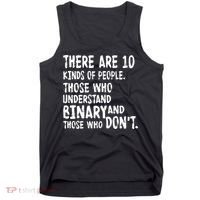 There Are 10 Kind of People Binary Tank Top thumb 0