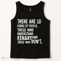 There Are 10 Kind of People Binary Tank Top thumb 2