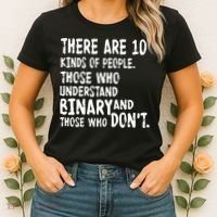 There Are 10 Kind of People Binary Women's T-Shirt thumb 2