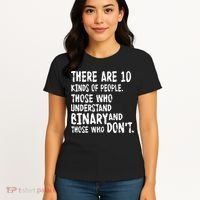 There Are 10 Kind of People Binary Women's T-Shirt thumb 4