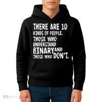 There Are 10 Kind of People Binary Kids Hoodie thumb 4