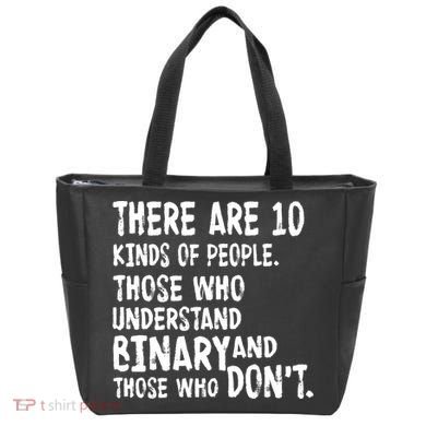 There Are 10 Kind of People Binary Tote Bag
