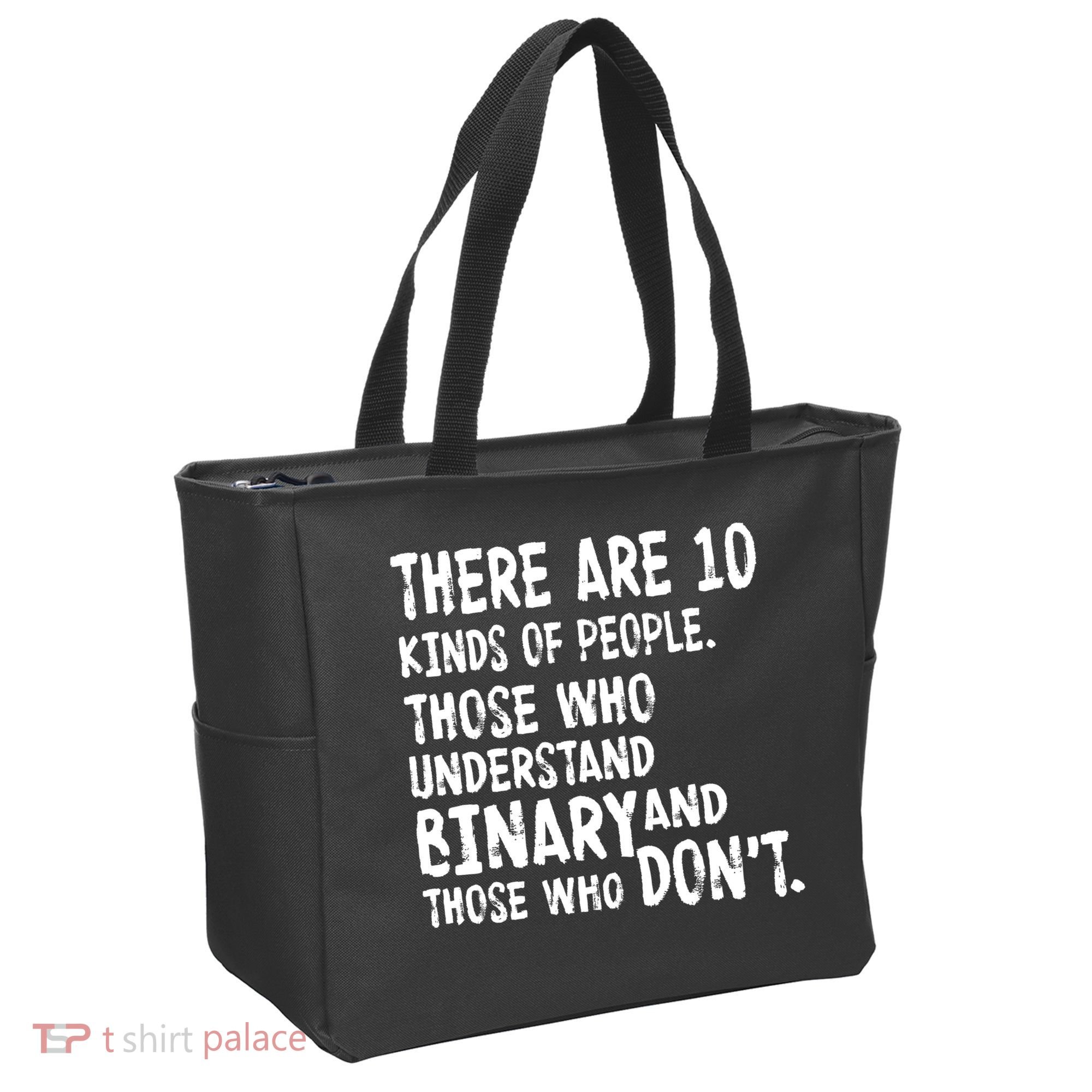 There Are 10 Kind of People Binary Tote Bag