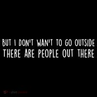 There Are People Outside Funny Meme Backpack thumb 2