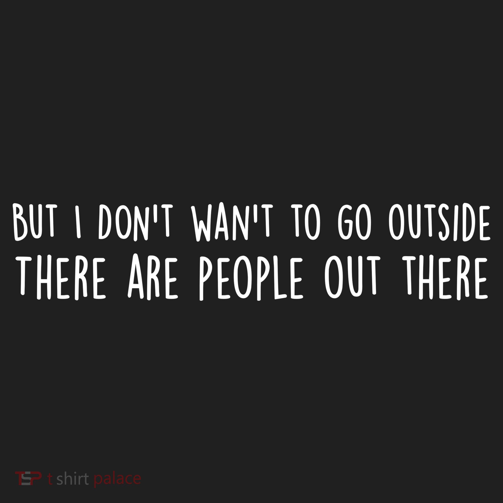 There Are People Outside Funny Meme Beanie