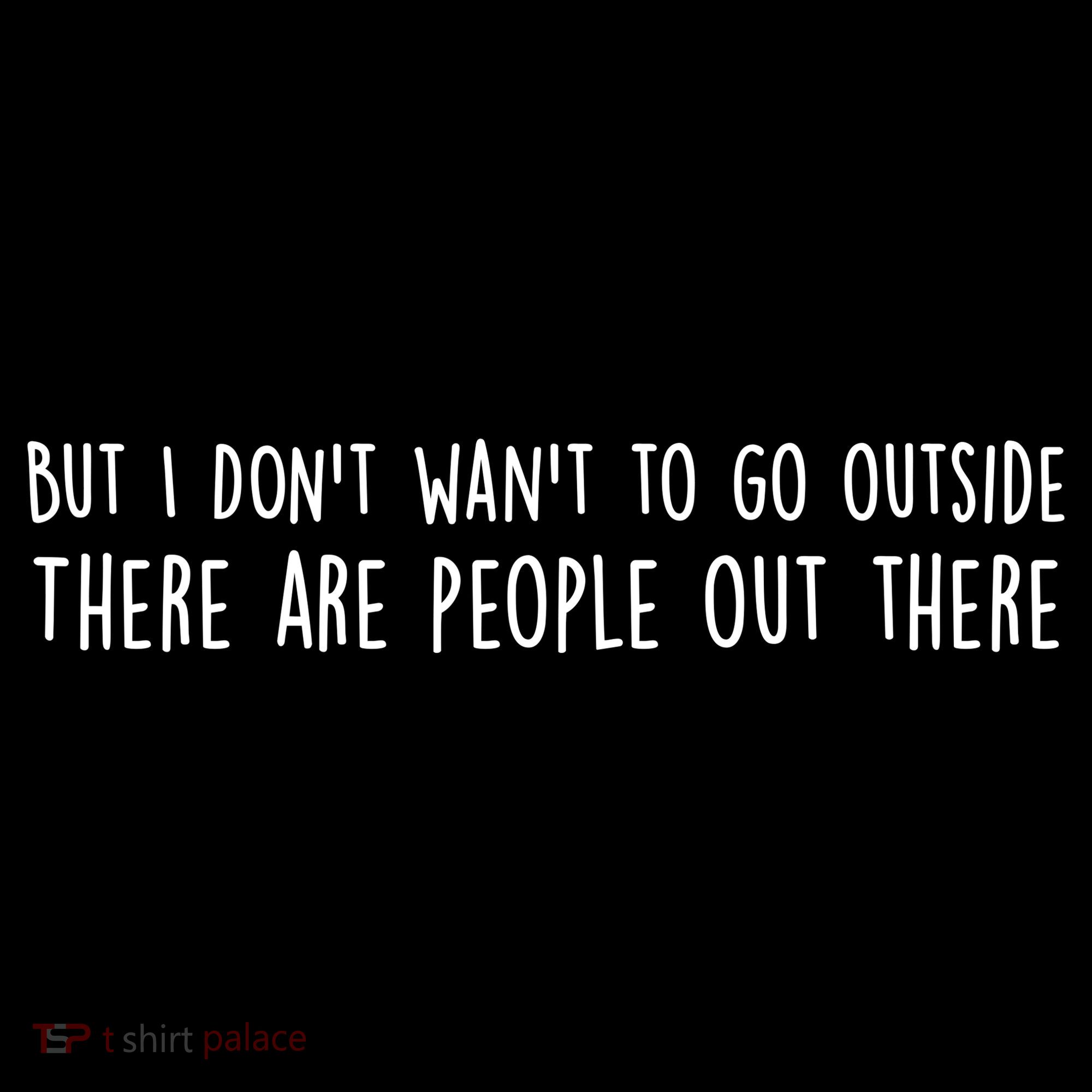 There Are People Outside Funny Meme Ornament