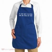 There Are People Outside Funny Meme Apron thumb 2