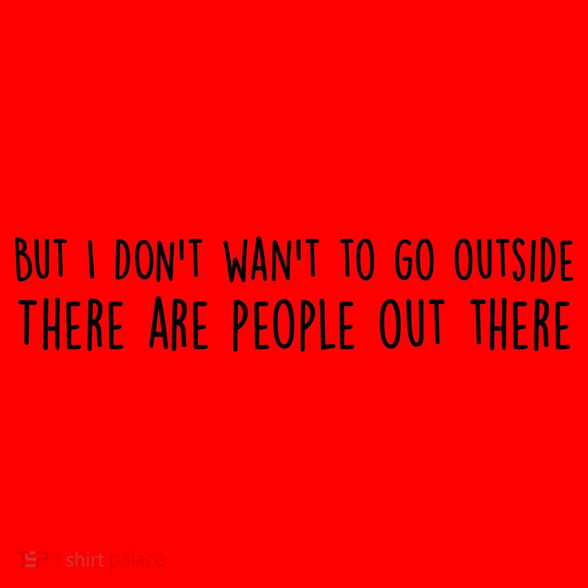 There Are People Outside Funny Meme Santa Hat