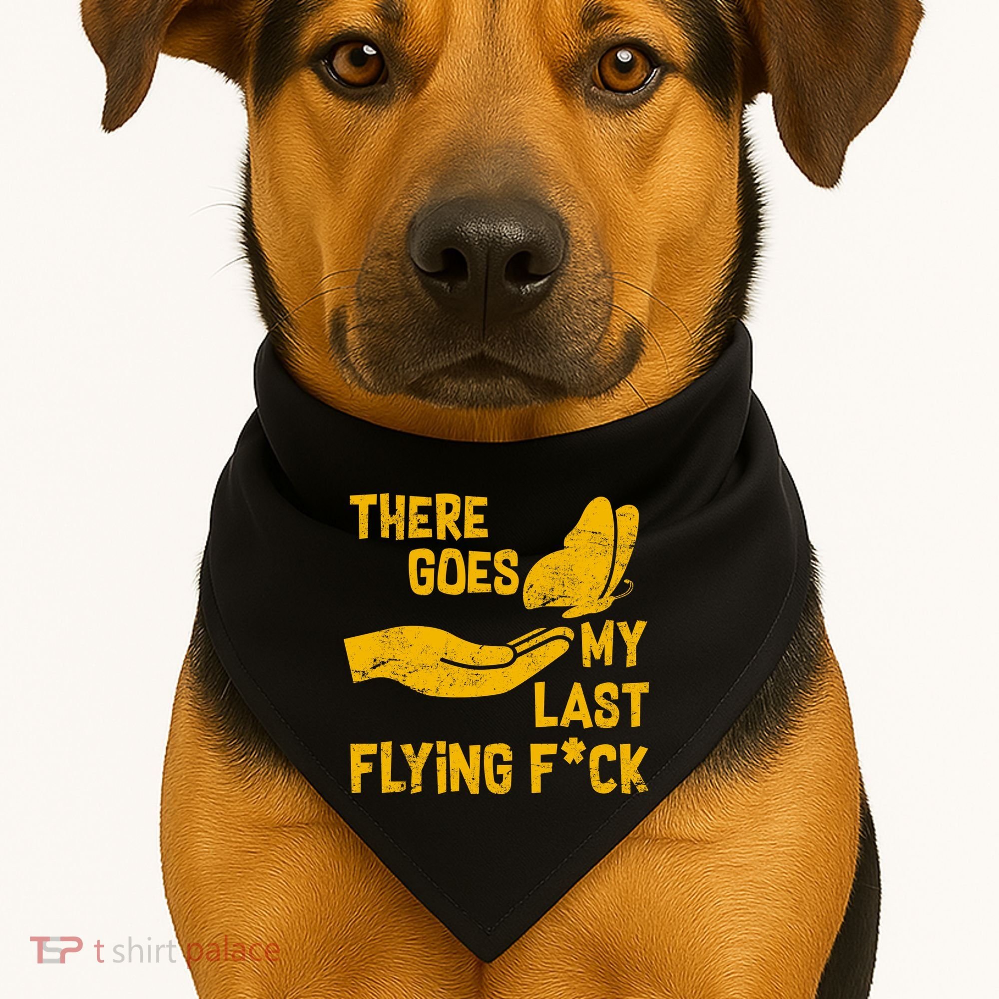 There Goes My Last Flying F*ck USA-Made Doggie Bandana