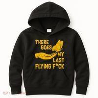 There Goes My Last Flying F*ck Kids Hoodie thumb 0