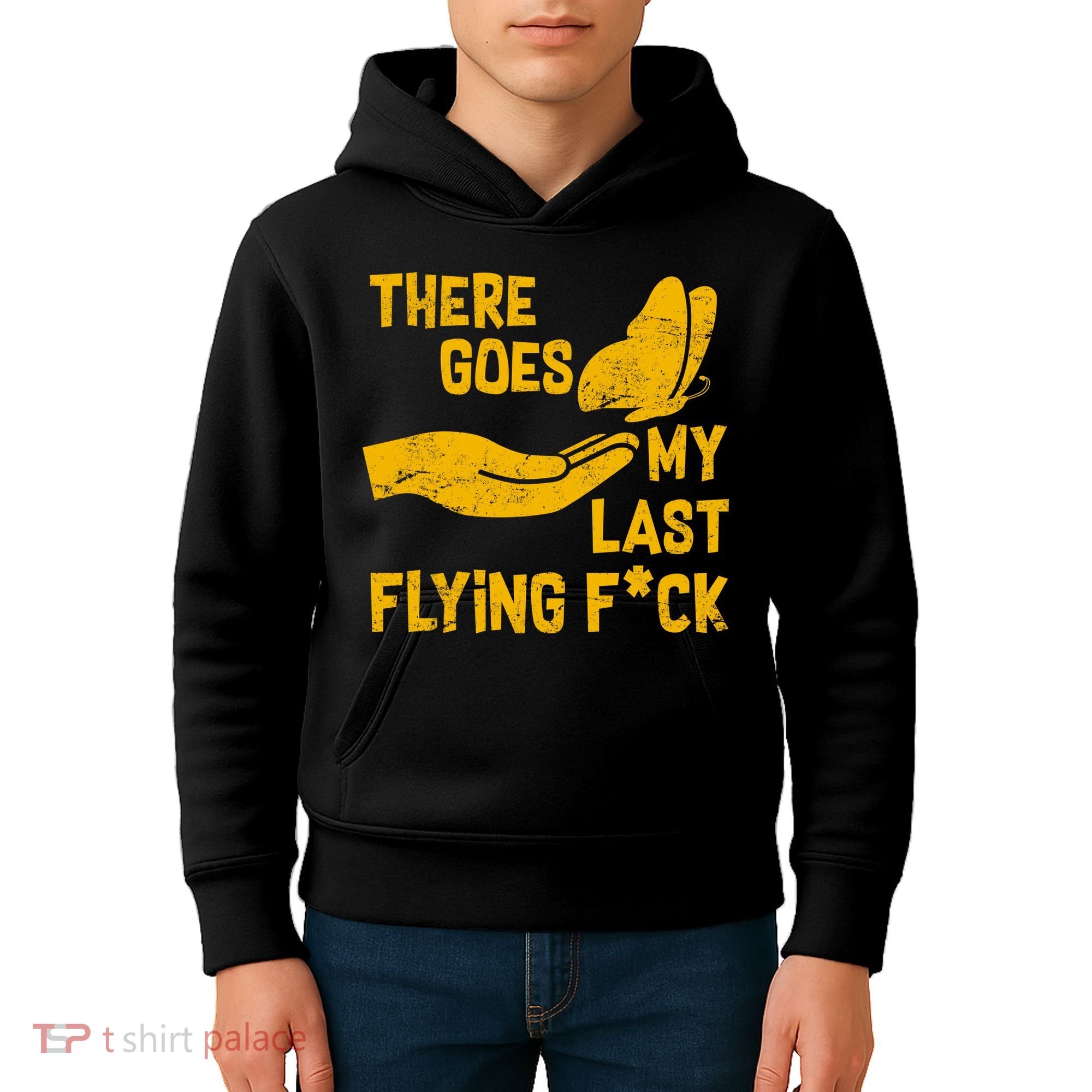 There Goes My Last Flying F*ck Kids Hoodie