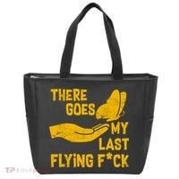 There Goes My Last Flying F*ck Tote Bag thumb 0