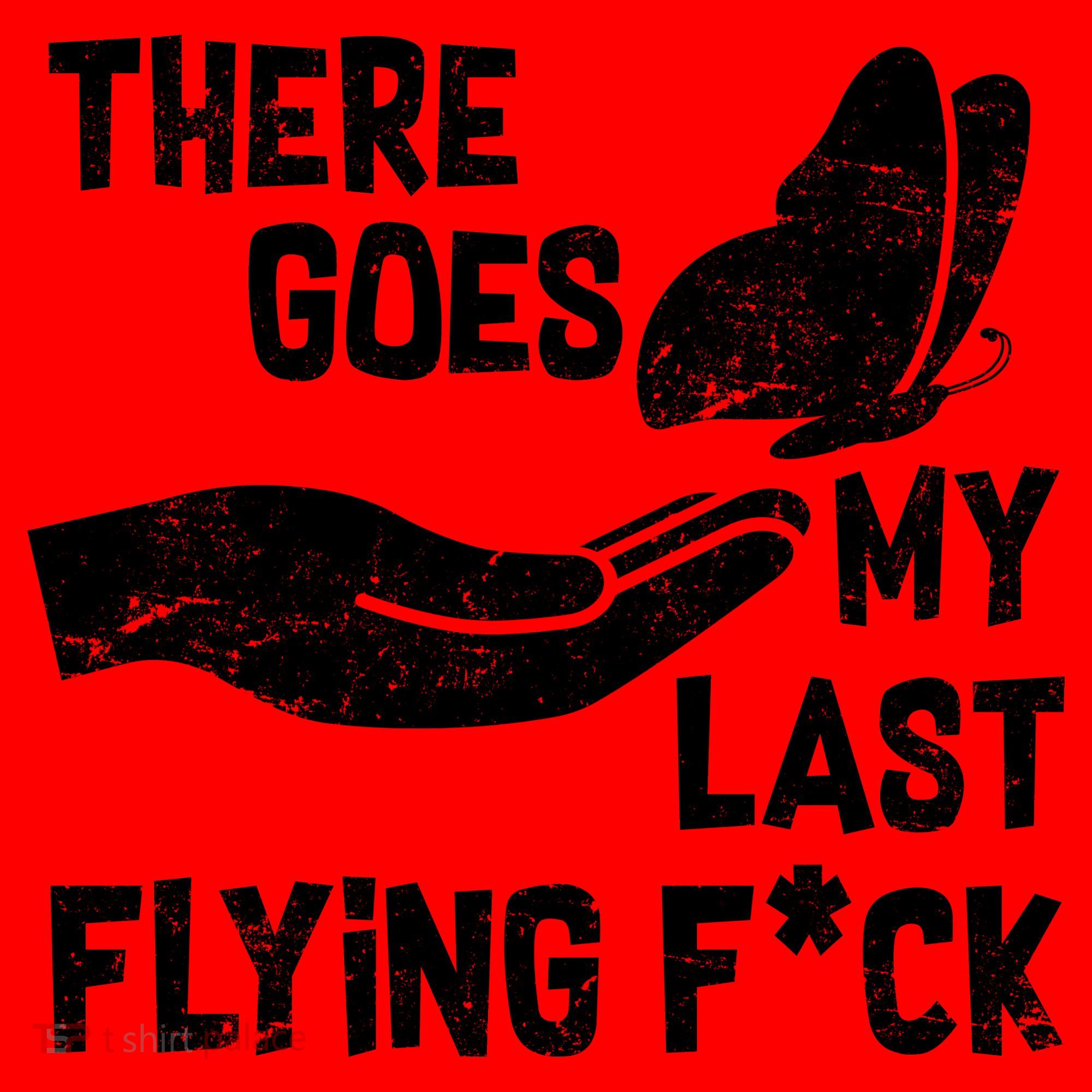 There Goes My Last Flying F*ck Santa Hat