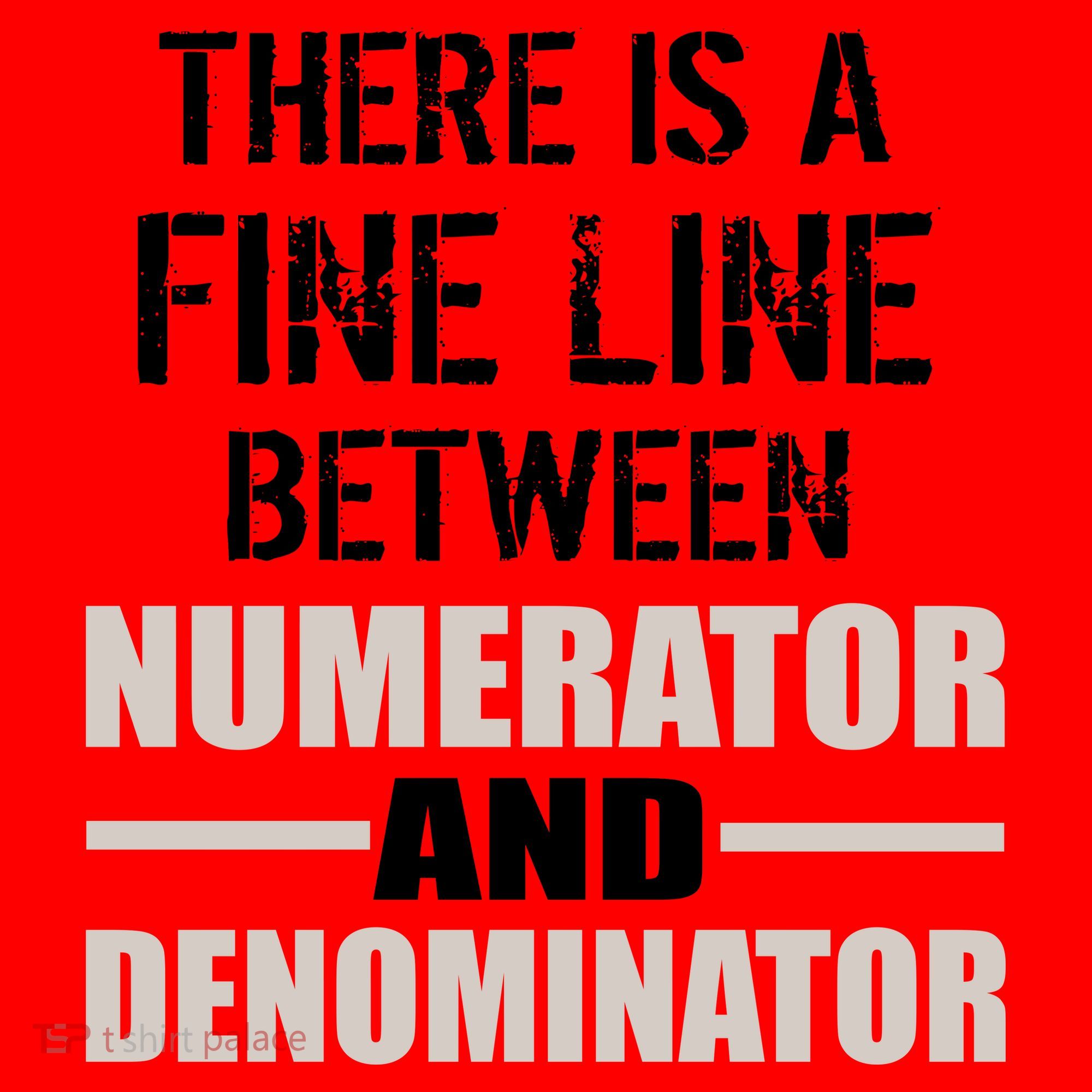 There Is A Fine Line Between Numerator And Denominator Santa Hat