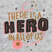 There Is A Hero In All Of Us Nurses Doctors Long Sleeve Shirt thumb 2