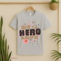 There Is A Hero In All Of Us Nurses Doctors T-Shirt thumb 2