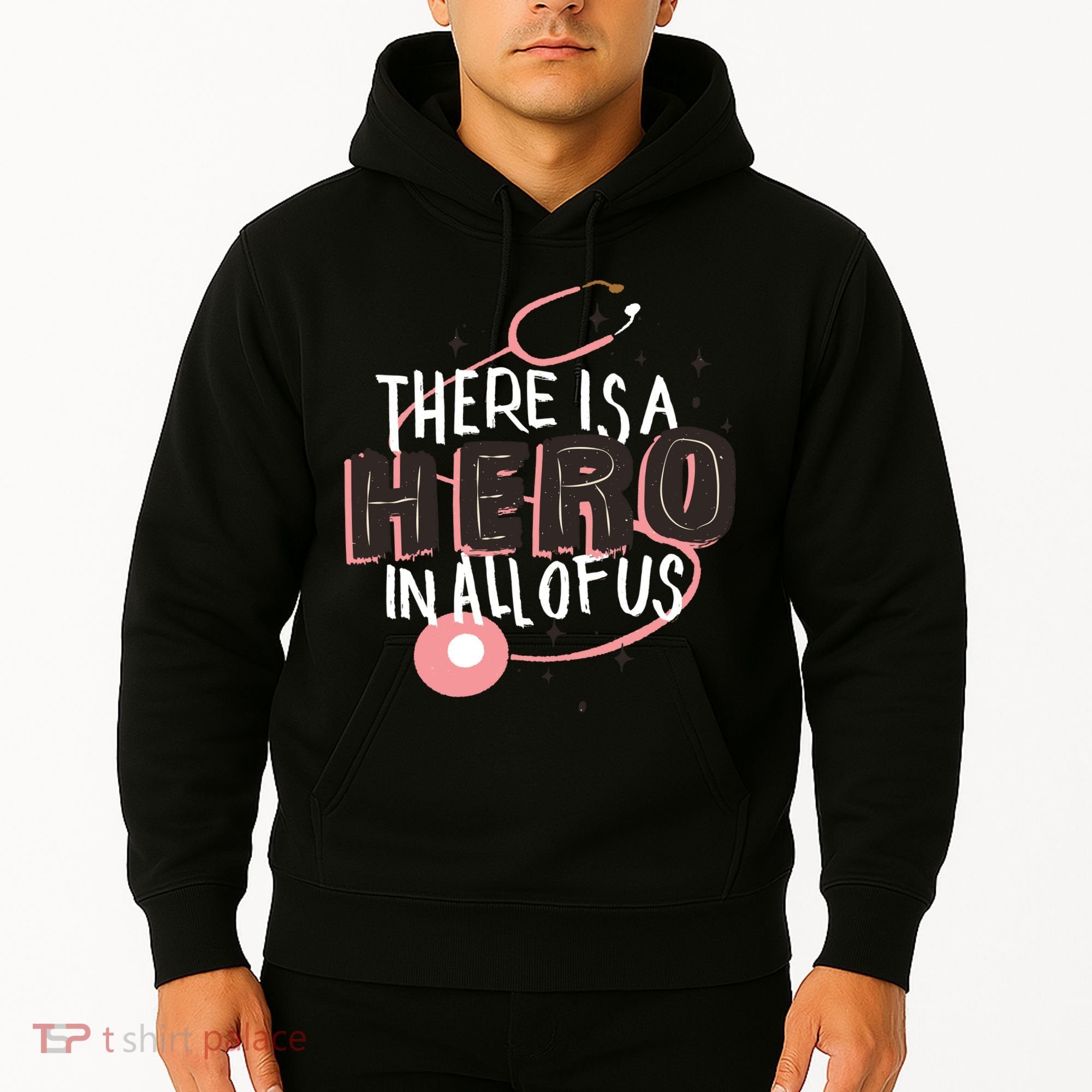 There Is A Hero In All Of Us Nurses Doctors Hoodie