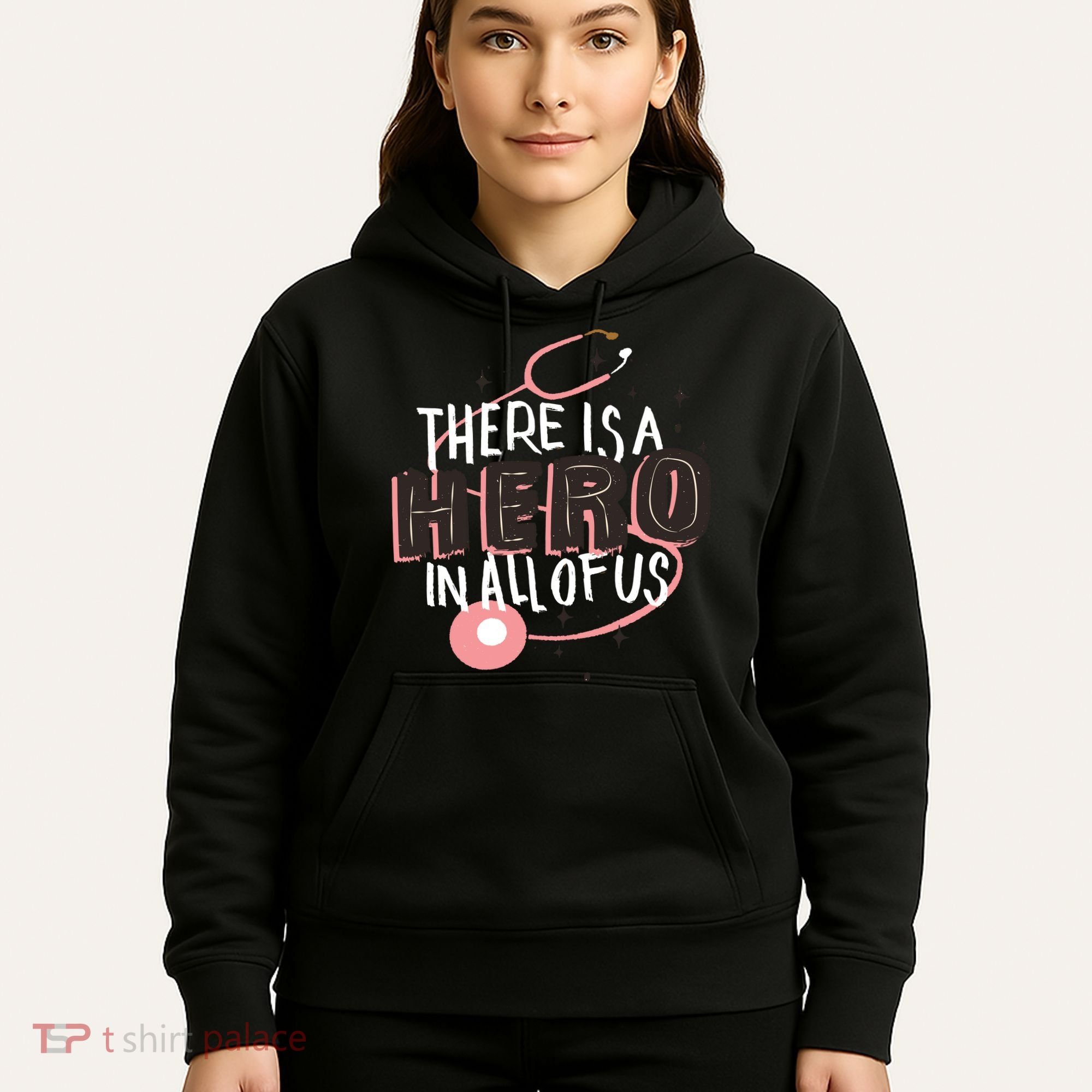 There Is A Hero In All Of Us Nurses Doctors Hoodie