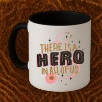 There Is A Hero In All Of Us Nurses Doctors Coffee Mug thumb 2